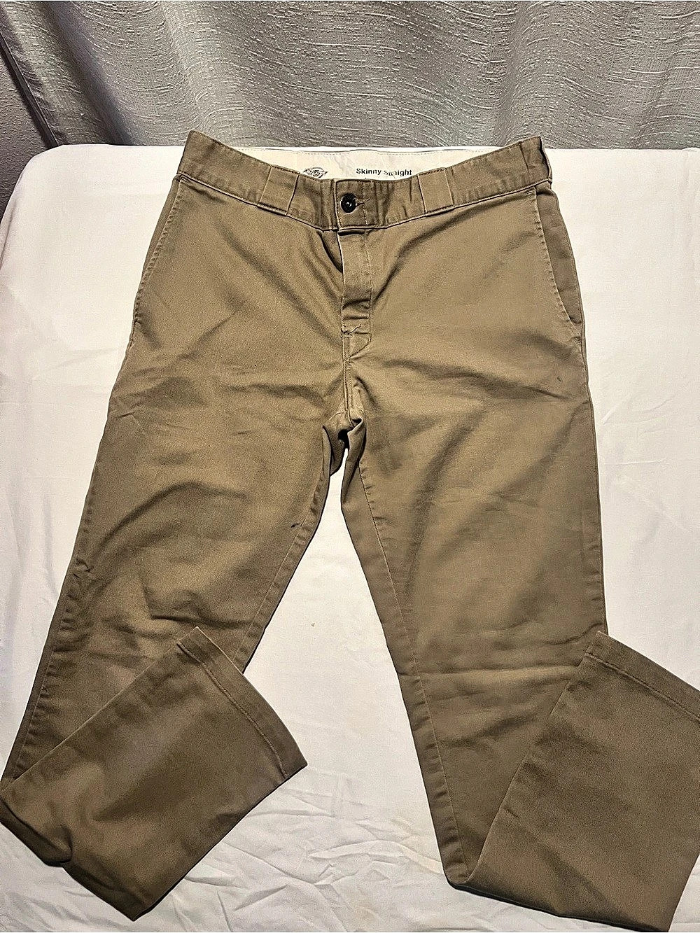 Dickies FLEX Skinny Straight Fit Double Knee Work Pants Waist 30